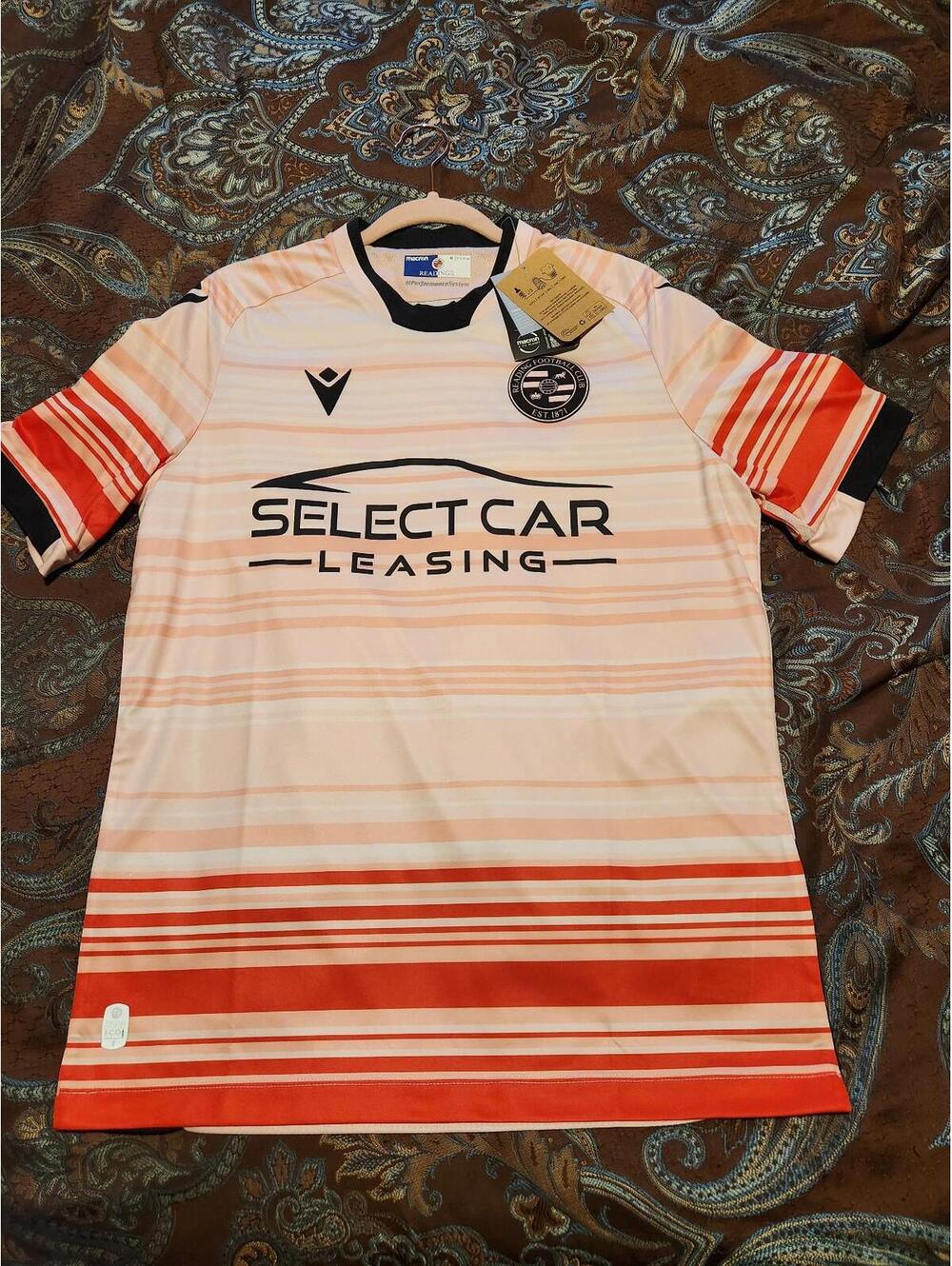 BNWT Reading 2022/2023 England Rare Away Soccer Jersey Size M